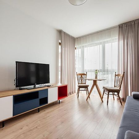 Postepu Comfort Apartment Warschau Exterior foto